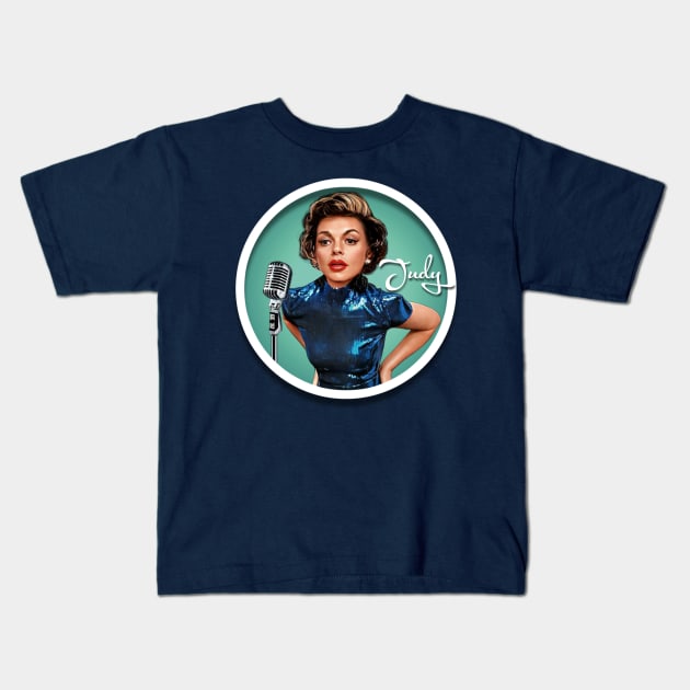 Judy Garland Kids T-Shirt by Zbornak Designs